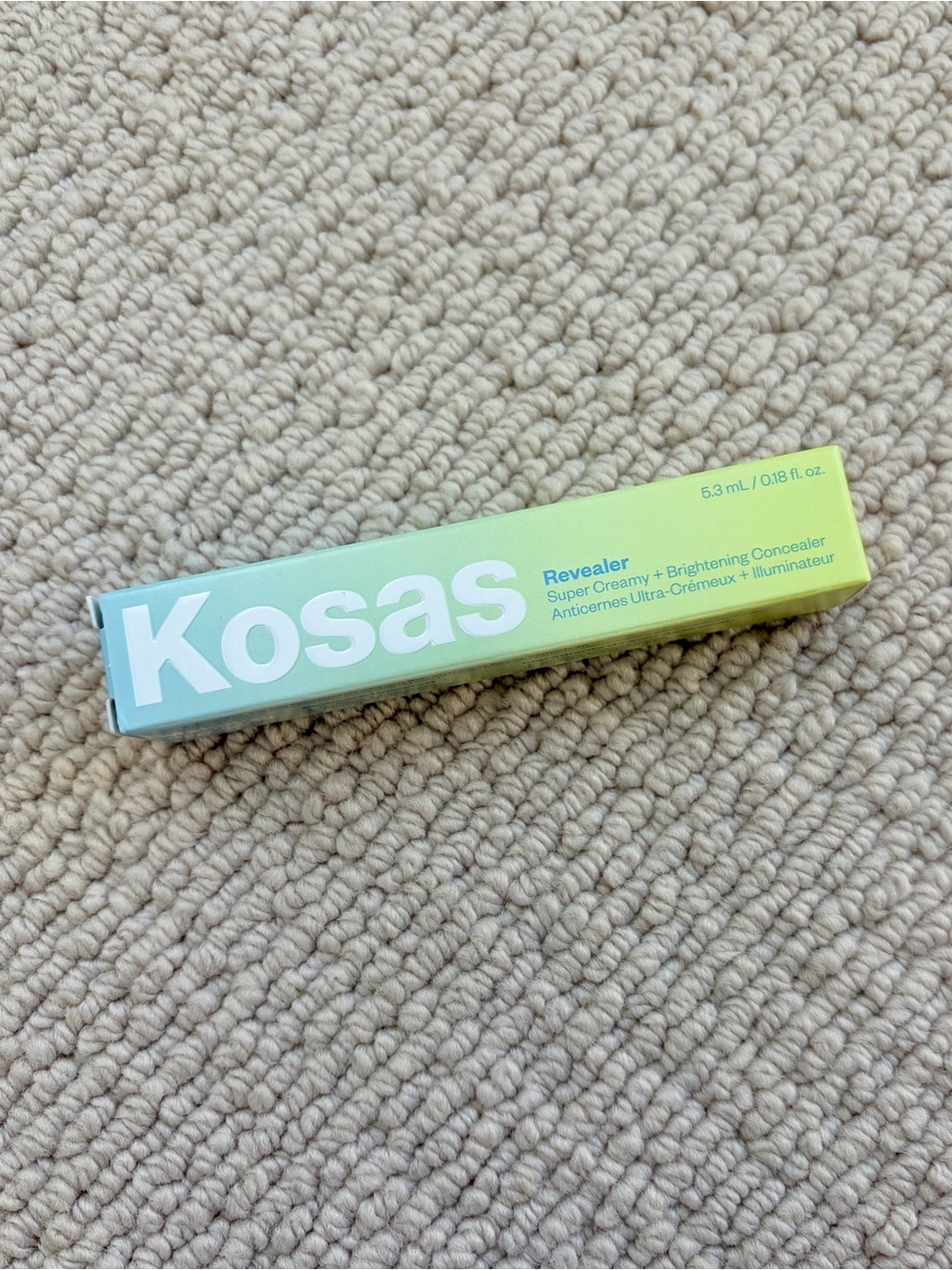 Kosas Revealer Medium Coverage Hydrating Concealer + Hyaluronic Acid, 2.3 N NWT!
